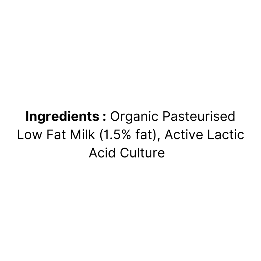 Alepa Organic Low fat Curd